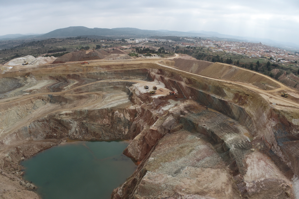 Explotación minera ARCIGRES - Villar del Arzobispo