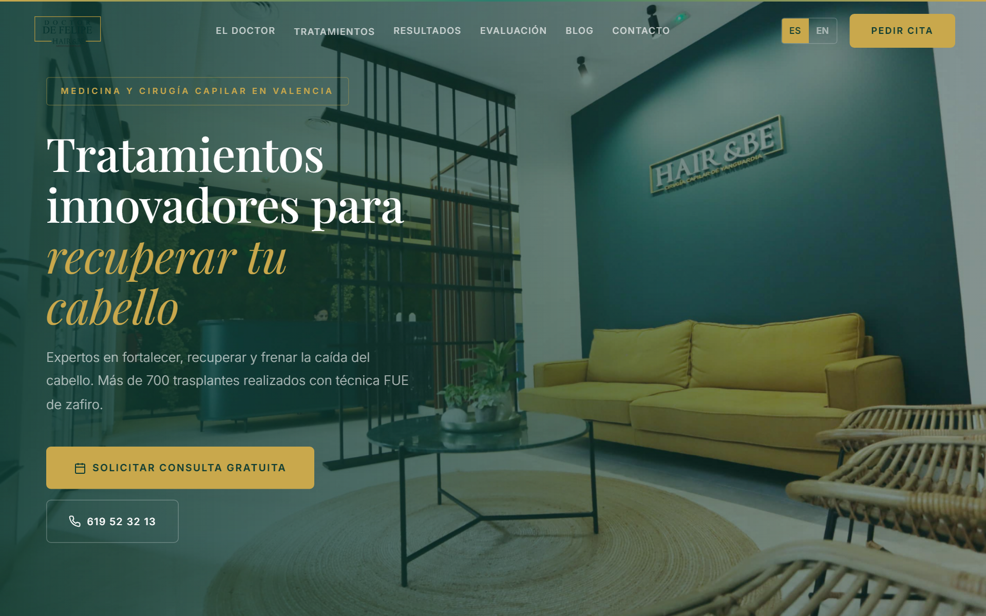 Dr. De Felipe — Hair & Be