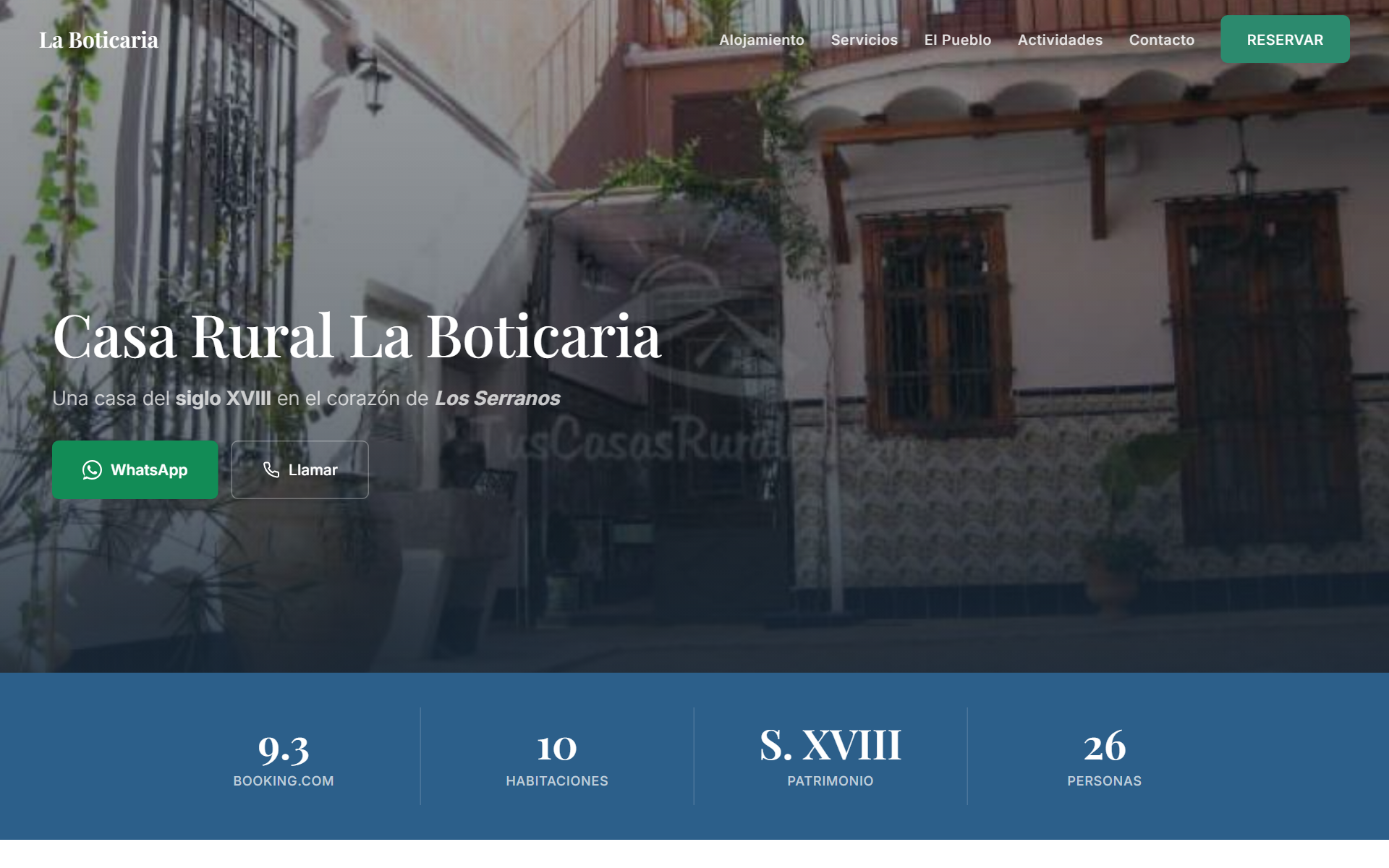 Casa Rural La Boticaria