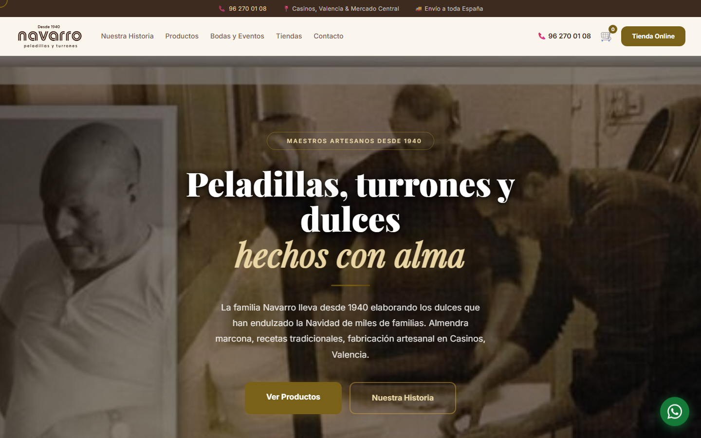 Peladillas y Turrones